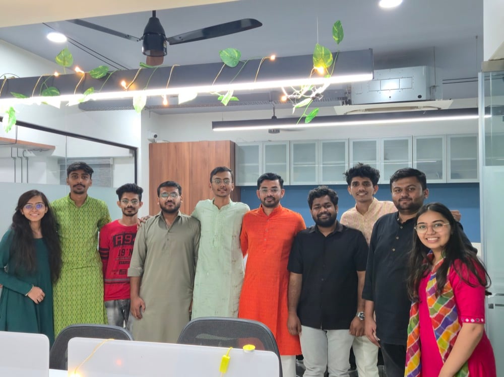 Cloudmate team in festive attire